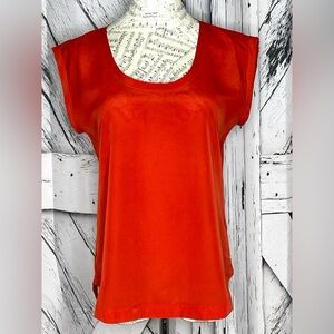 J. Crew cap sleeve top size 6